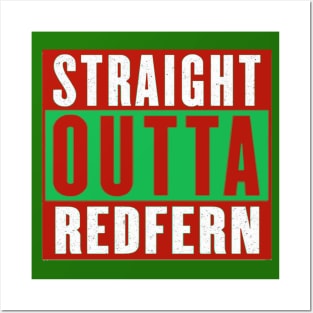 South Sydney Rabbitohs - STRAIGHT OUTTA REDFERN (Red) Posters and Art